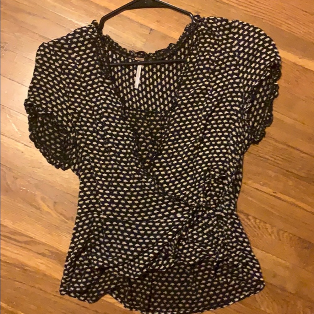 Free people wrap top